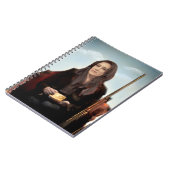 Waisenfrau S - cooler Feminist des SCHWARZ-| Notizblock (Linke Seite)