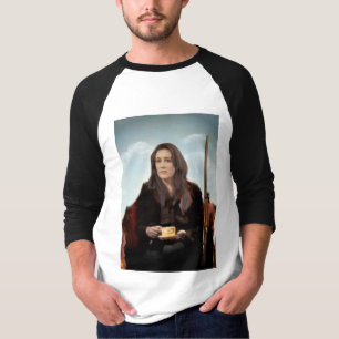 Waisenfrau S - cooler Feminist des SCHWARZ- T-Shirt