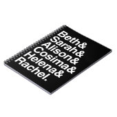 Waisenhelveticaentwurf des SCHWARZ-| Notizblock (Linke Seite)