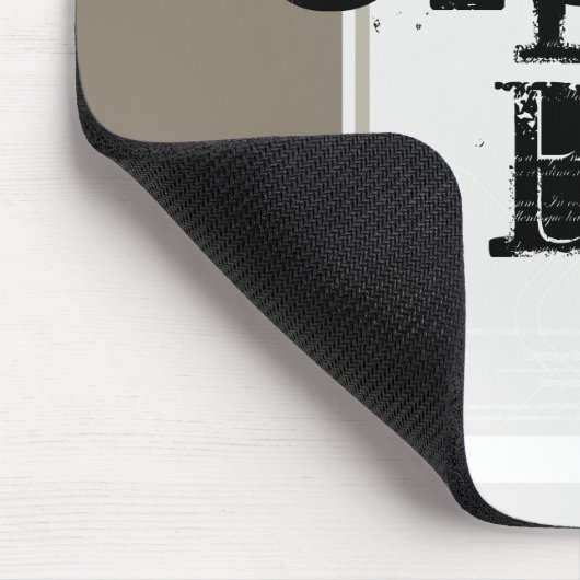 Waisenhintergrund-Mausunterlage des SCHWARZ-DNS Mousepad (Ecke)