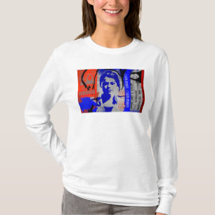 WaisenKinders-Silhouette des SCHWARZ- Beth T-Shirt