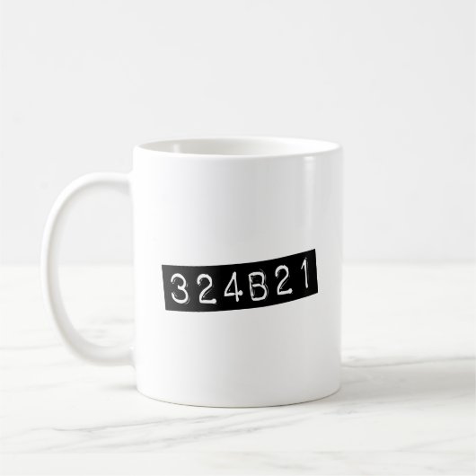 Waisenschwarzes 324B21 Kaffeetasse (Links)
