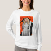 Waisenschwarzes | Helena - gotische Skizze T-Shirt (Vorderseite)