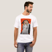 Waisenschwarzes | Helena - gotische Skizze T-Shirt (Vorne ganz)
