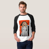 Waisenschwarzes | Helena - gotische Skizze T-Shirt (Vorne ganz)
