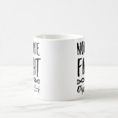 Waisenschwarzes jetzt kämpfen wir Tasse (Mittel)