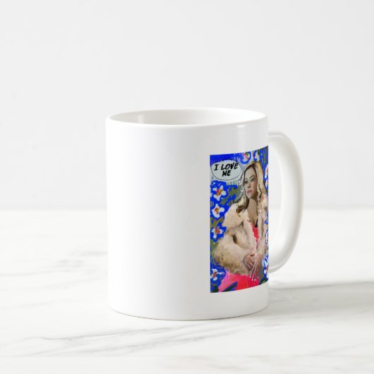 Waisenschwarzes | Krystal Goderitch - Blumenskizze Kaffeetasse (VorderseiteRechts)
