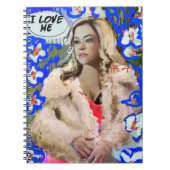 Waisenschwarzes | Krystal Goderitch - Blumenskizze Notizblock (Vorderseite)