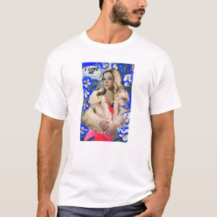 Waisenschwarzes   Krystal Goderitch - Blumenskizze T-Shirt