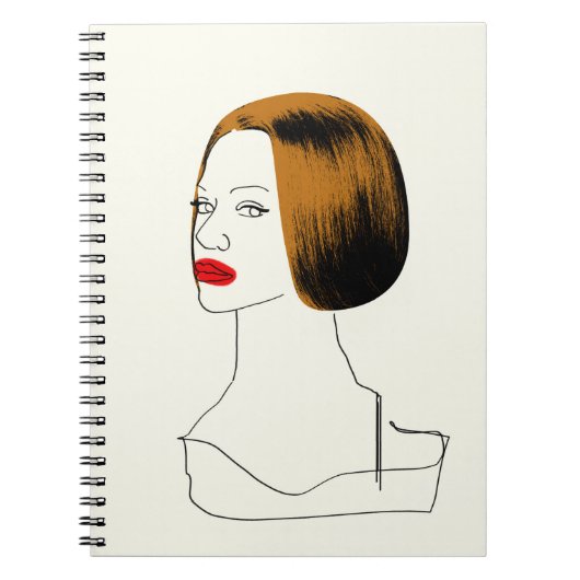 Waisenschwarzes | Rachel - noble Klon-Skizze Notizblock (Vorderseite)