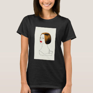 Waisenschwarzes   Rachel - noble Klon-Skizze T-Shirt