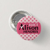 Waisenschwarzes wählen Alison Hendrix Button (Vorne & Hinten)