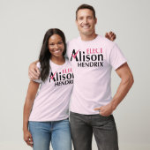 Waisenschwarzes wählen Alison Hendrix T-Shirt (Unisex)