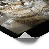 Wait Im Goated Cat Spaß Meme Poster (Ecke)