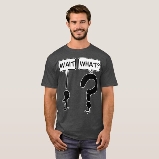 Wait vintage T-Shirt (Vorne ganz)