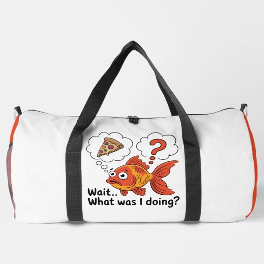 Wait What Was I Doing Duffle Bag (Rückseite)