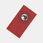 Waitangi Day kann Text bearbeiten Neuseeland Serviette (Ecke)