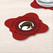 Waitangi Day kann Text bearbeiten Neuseeland Untersetzer (angewinkelt)