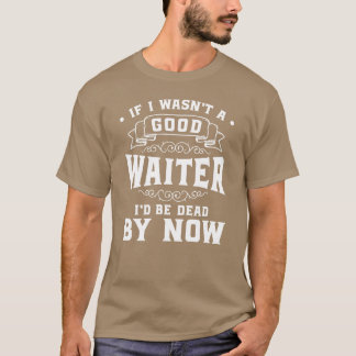 Waiter Food Party boy T-Shirt