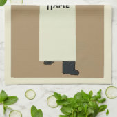 Waiter serving wine geschirrtuch (Gefaltet)