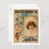 Waite's Comedy Co. Little Queen Mab Play Postkarte (Vorne/Hinten)