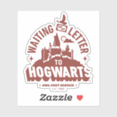 Waiting for my Letter to HOGWARTS™ Aufkleber (Blatt)