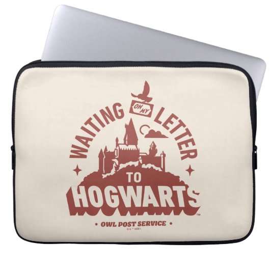 Waiting for my Letter to HOGWARTS™ Laptopschutzhülle (Vorderseite)