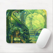 waiting_for_spring_by_Bakanekonei Mousepad (Mit Mouse)