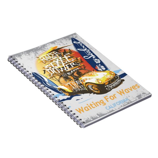 waiting for waves notizblock (Rechte Seite)