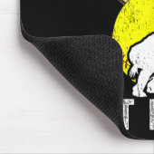 Waiting For You Girls Softll Catcher Softll Player Mousepad (Ecke)