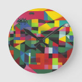 Waiting Out the End Times, Again Runde Wanduhr (Vorderseite)