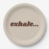 Waiting To Exhale Luxe Paper Plates Pappteller (Vorderseite)