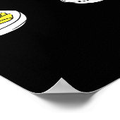 Waiting To Stuff My Face Deviled Eggs Couple Thank Poster (Ecke)