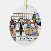 Waitress Keramik Ornament (Rechts)