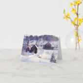 Waits River Vermont Note Card Karte (Gelbe Blume)