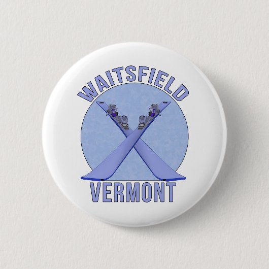 Waitsfield, Vermont Button (Vorderseite)