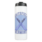 Waitsfield, Vermont Thermosbecher (Vorderseite)