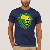 Waka waka Green Mane Yellow Lion Shirt (Vorderseite)