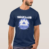 Wakaan Music Festival 2022 T-Shirt (Vorderseite)