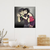 Wakaba und Arai Poster (Küche)