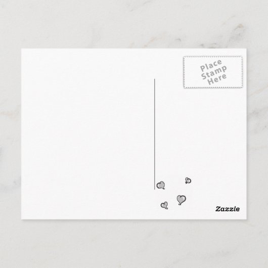 Wakaba und Arai Postkarte (Rückseite)