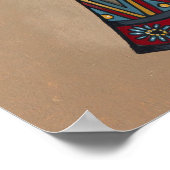 Wakanda Native Tribal Warrior Priestess Poster (Ecke)