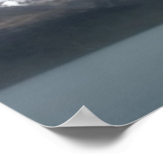 Wakatipu-See, Neuseeland Poster (Ecke)