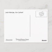 Wakatipu-See Postkarte (Rückseite)