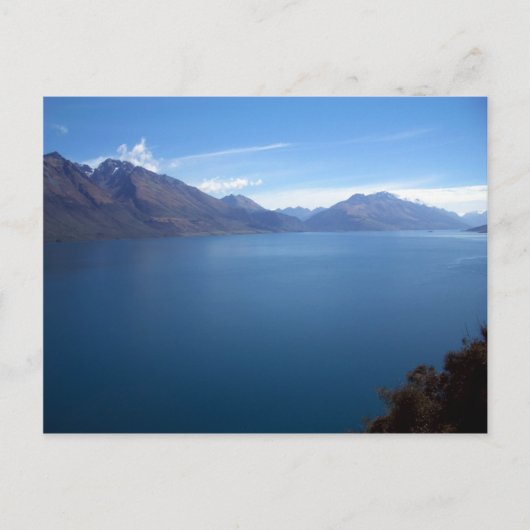 Wakatipu-See Postkarte (Vorderseite)