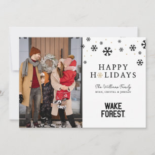Wake Forest University Wake Forest Feiertagskarte