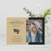 Wake Forest University | WF Ankündigung (Stehend Vorderseite)