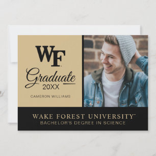 Wake Forest University   WF Einladung