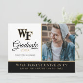 Wake Forest University | WF Einladung (Stehend Vorderseite)