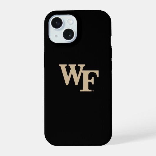 Wake Forest University | WF iPhone 15 Hülle (Rückseite)